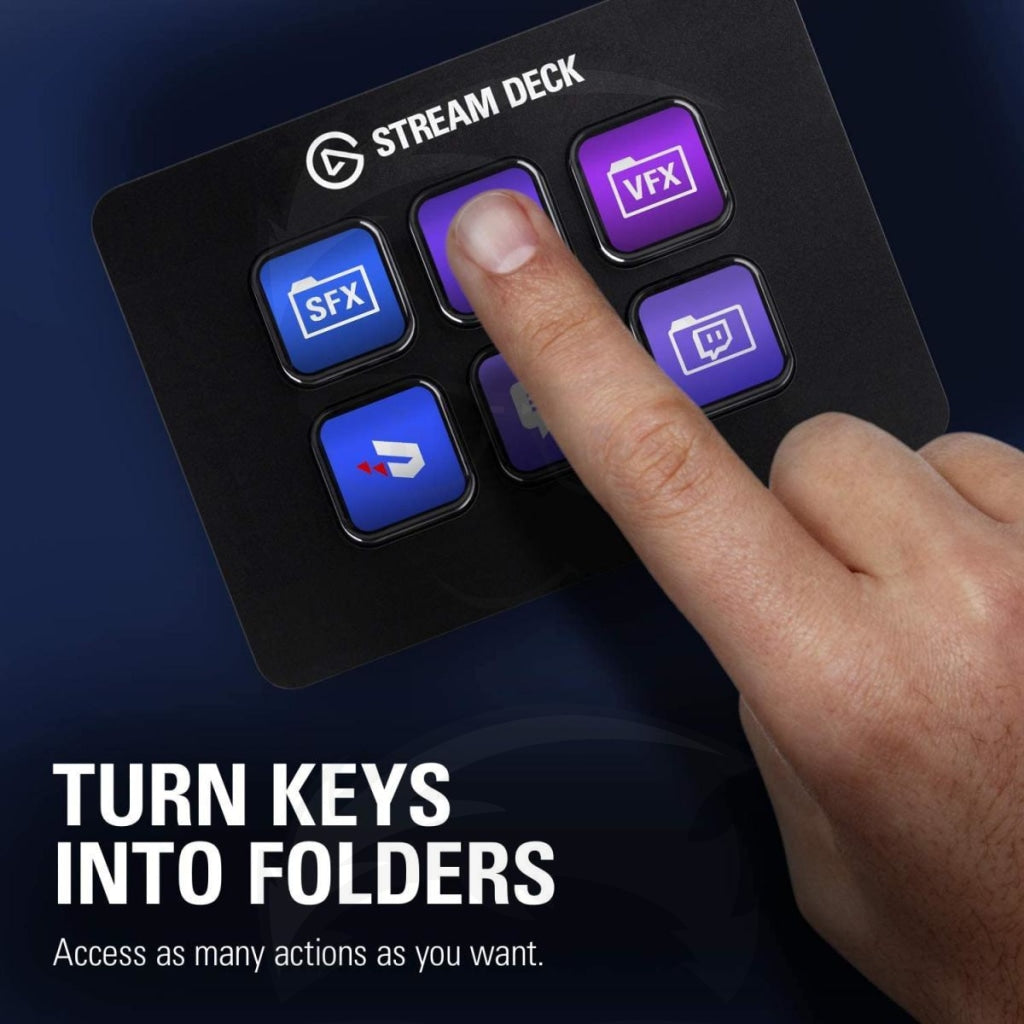 Elgato Stream Deck Mini 6 LCD Keys Elgato Stream Deck Mini 6 LCD Keys